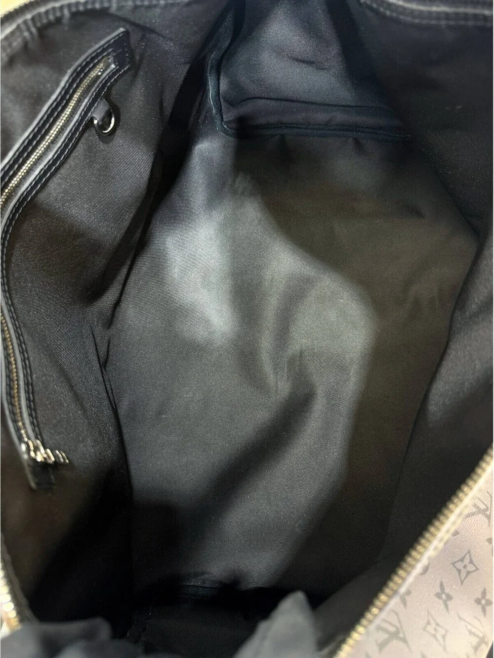 Louis Vuitton Monogram Eclipse Keepall 50 Travel Bag